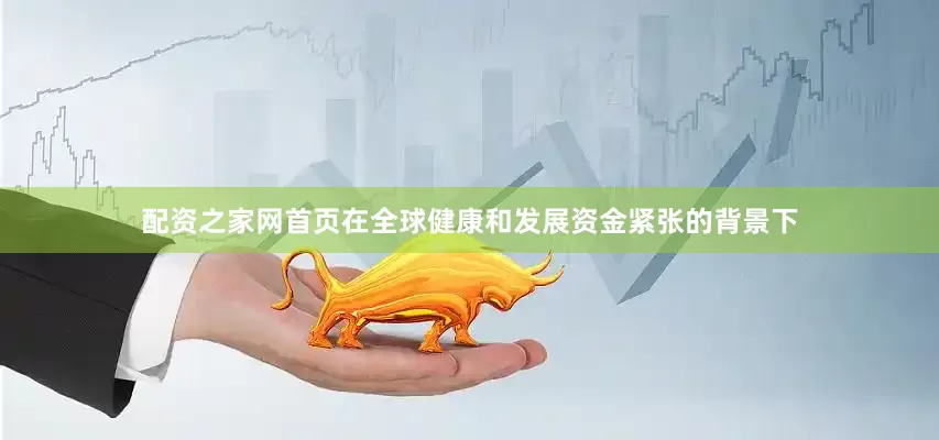 配资之家网首页在全球健康和发展资金紧张的背景下