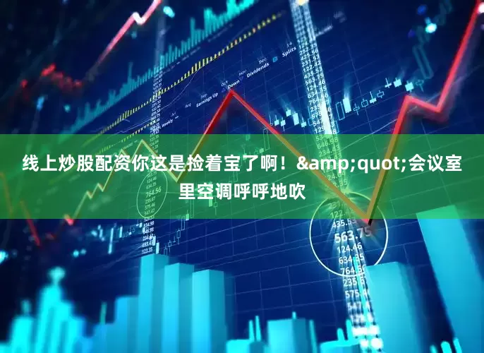 线上炒股配资你这是捡着宝了啊！&quot;会议室里空调呼呼地吹