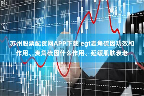 苏州股票配资网APP下载 egt麦角硫因功效和作用、麦角硫因什么作用、延缓肌肤衰老