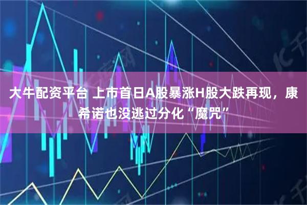 大牛配资平台 上市首日A股暴涨H股大跌再现，康希诺也没逃过分化“魔咒”